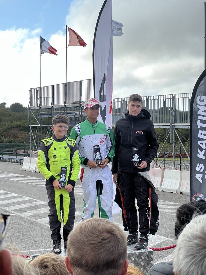 Jaden Beye · Podium · P1 · La Hague