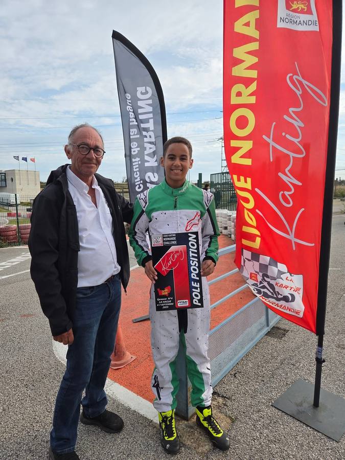Jaden Beye · Pole position · Challenge Normand · La Hague