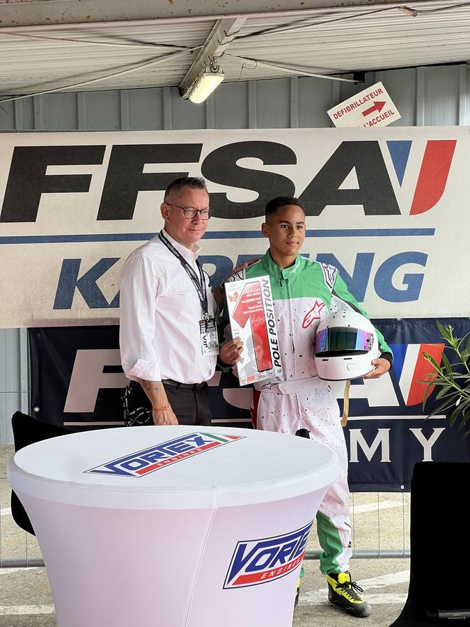 Jaden Beye · Pole position · Trophée Pierre Gasly · Anneville